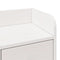 vidaXL Bookcase Bed without Mattress White 75x190 cm Small Single Solid Wood Pine