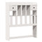 vidaXL Bookcase Bed without Mattress White 90x190 cm Single Solid Wood Pine