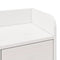 vidaXL Bookcase Bed without Mattress White 90x190 cm Single Solid Wood Pine
