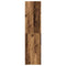 vidaXL Wardrobe Old Wood 100x50x200 cm Engineered Wood