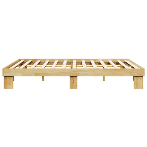 vidaXL Bed Frame without Mattress 160x200 cm Solid Wood Oak