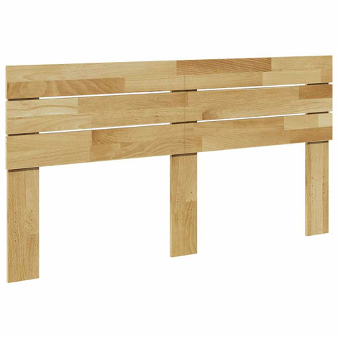 vidaXL Headboard 140 cm Solid Wood Oak