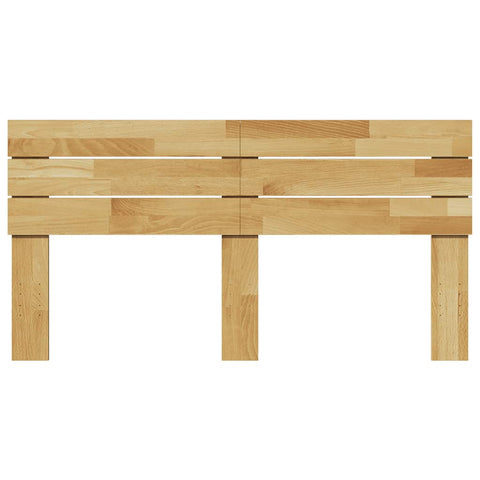 vidaXL Headboard 140 cm Solid Wood Oak