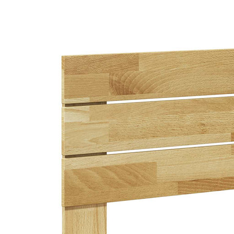 vidaXL Headboard 140 cm Solid Wood Oak