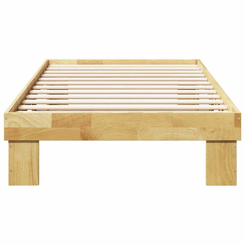 vidaXL Bed Frame without Mattress 80x200 cm Solid Wood Oak