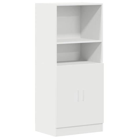 vidaXL 2 Piece Kitchen Cabinet Set White Engineered Wood