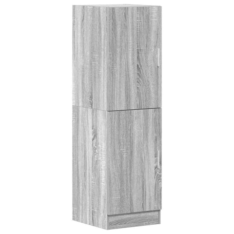 vidaXL 2 Piece Kitchen Cabinet Set Grey Sonoma Engineered Wood