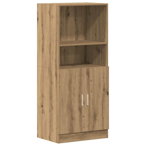 vidaXL 2 Piece Kitchen Cabinet Set Artisian Oak Engineered Wood
