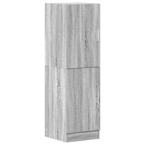 vidaXL 3 Piece Kitchen Cabinet Set Grey Sonoma Engineered Wood