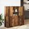 vidaXL 3 Piece Kitchen Cabinet Set Old Wood Engineered Wood