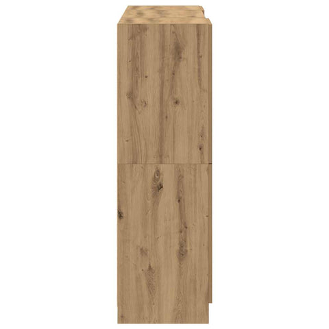 vidaXL 3 Piece Kitchen Cabinet Set Artisian Oak Engineered Wood