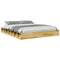 vidaXL Bed Frame without Mattress 140x200 cm Solid Wood Oak