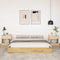 vidaXL Bed Frame without Mattress 140x200 cm Solid Wood Oak