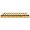 vidaXL Bed Frame without Mattress 140x200 cm Solid Wood Oak