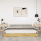 vidaXL Bed Frame without Mattress 200x200 cm Solid Wood Oak