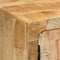 vidaXL Bedside Cabinet 40x32x46 cm Solid Wood Rough Mango