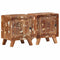 vidaXL Bedside Cabinet 2 pcs 40x32x46 cm Solid Wood Reclaimed