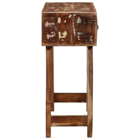 vidaXL Console Table 90x32x75 cm Solid Wood Reclaimed