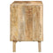 vidaXL TV Cabinet 105x46x32 cm Solid Wood Rough Mango