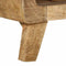 vidaXL TV Cabinet 105x46x32 cm Solid Wood Rough Mango