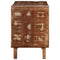 vidaXL TV Cabinet 105x46x32 cm Solid Wood Reclaimed