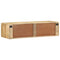 vidaXL Wall-mounted TV Cabinet 100x32x25 cm Solid Wood Rough Mango