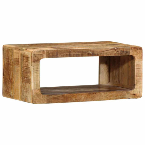 vidaXL TV Cabinet with Shelf Brown 60 x 30 x 25 cm Solid Mango wood