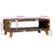 vidaXL Coffee Table Multicolour 90 x 50 x 35 cm Solid reclaimed wood