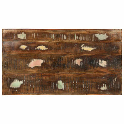 vidaXL Coffee Table Multicolour 90 x 50 x 35 cm Solid reclaimed wood