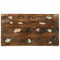vidaXL Coffee Table Multicolour 90 x 50 x 35 cm Solid reclaimed wood