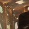 vidaXL Coffee Table Multicolour 50 x 50 x 35 cm Solid reclaimed wood
