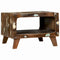 vidaXL Coffee Table Multicolour 50 x 50 x 35 cm Solid reclaimed wood