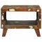vidaXL Coffee Table Multicolour 50 x 50 x 35 cm Solid reclaimed wood
