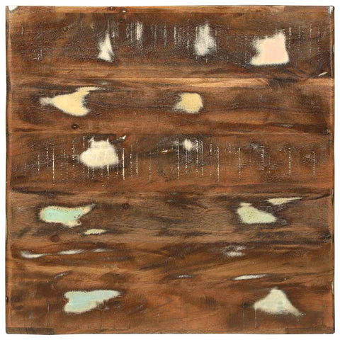vidaXL Coffee Table Multicolour 50 x 50 x 35 cm Solid reclaimed wood