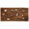 vidaXL TV Cabinet with Shelf Multicolour Solid Reclaim wood
