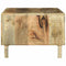 vidaXL Coffee Table Brown 90 x 50 x 35 cm Solid rough mango wood