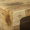 vidaXL Coffee Table Brown 50 x 50 x 35 cm Solid rough mango wood