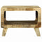 vidaXL Coffee Table Brown 50 x 50 x 35 cm Solid rough mango wood