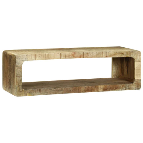 vidaXL TV Cabinet with Shelf with Storage Brown Solid Mango wood