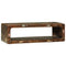 vidaXL TV Cabinet with Shelf Multicolour Solid Reclaim wood