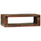 vidaXL TV Cabinet with Shelf Multicolour Solid Reclaim wood