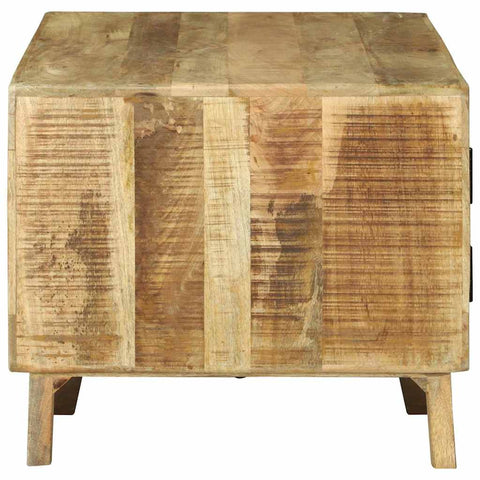 vidaXL Coffee Table Brown 80 x 54 x 45 cm Solid rough mango wood