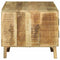 vidaXL Coffee Table Brown 80 x 54 x 45 cm Solid rough mango wood