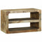 vidaXL TV Cabinet with Shelf Brown 60 x 32 x 36 cm Solid Mango wood