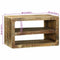 vidaXL TV Cabinet with Shelf Brown 60 x 32 x 36 cm Solid Mango wood
