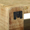 vidaXL TV Cabinet with Shelf Brown 80 x 32 x 36 cm Solid Mango wood