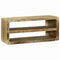 vidaXL TV Cabinet with Shelf Brown 80 x 32 x 36 cm Solid Mango wood
