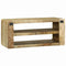 vidaXL TV Cabinet with Shelf Brown 80 x 32 x 36 cm Solid Mango wood