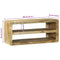 vidaXL TV Cabinet with Shelf Brown 80 x 32 x 36 cm Solid Mango wood