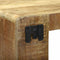 vidaXL TV Cabinet with Shelf Brown 36 x 30 x 54 cm Solid Mango wood